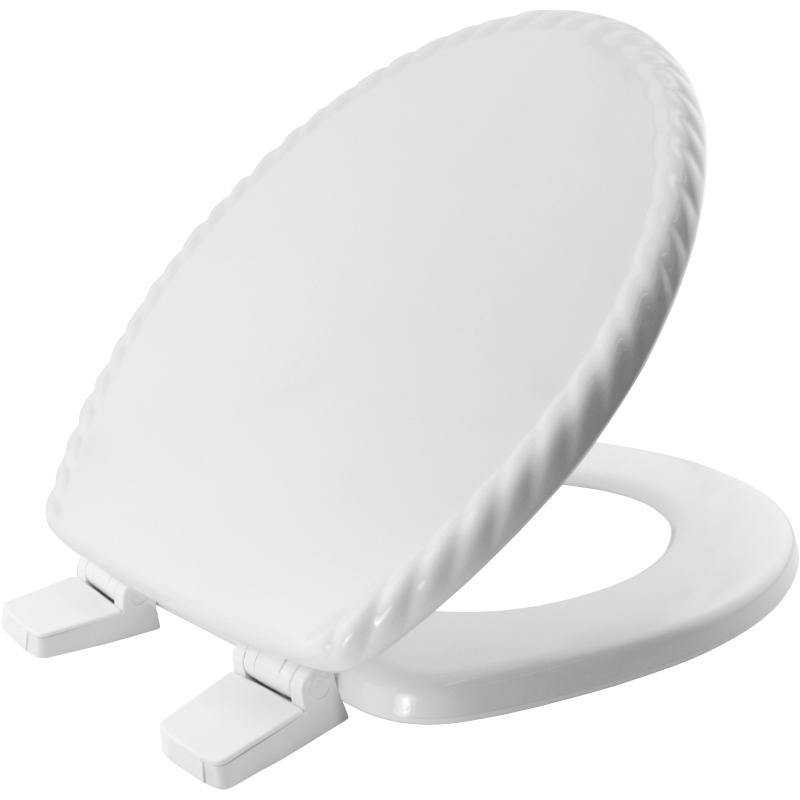 Bemis 5023AR Rope Moulded Wood Toilet Seat. CE01 SME Sales Ltd