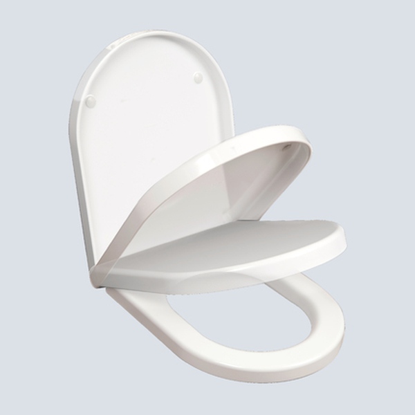 Fresco Saturn DShaped Soft Close Plastic Toilet Seat. BR03 SME Sales